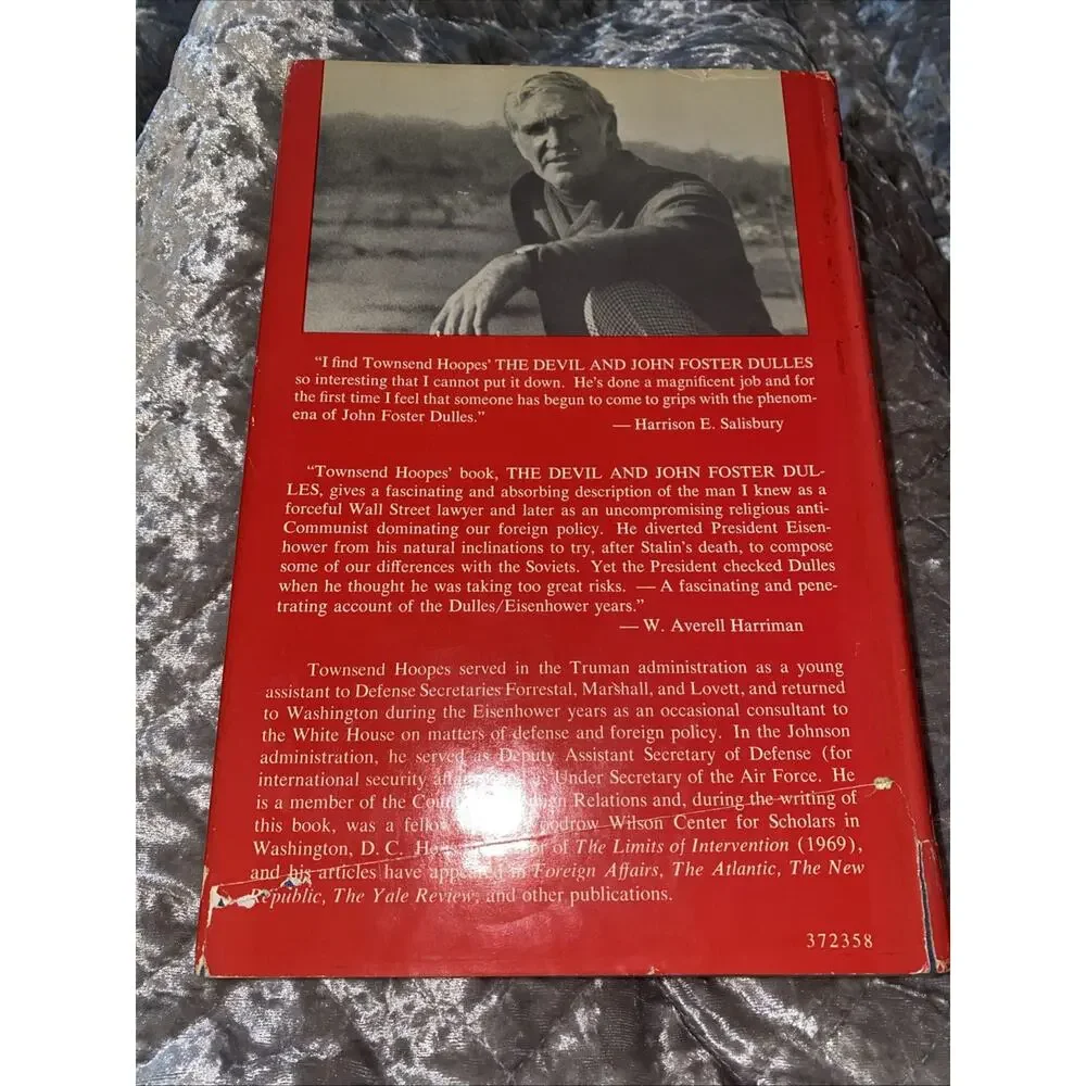 The Devil and John Foster Dulles - Townsend Hoopes (Hardcover, 1973, DJ 1st Ed.)